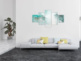 Obraz - Atramentowa abstraakcja 2 (125x70 cm)