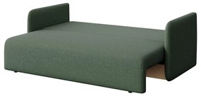 Zielona rozkładana sofa 220 cm Chaum – Rodier