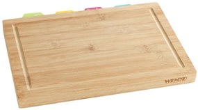Zestaw desek do krojenia BELLA, 4 blaty do ryb/mięsa/wołowiny/warzyw, WENKO
