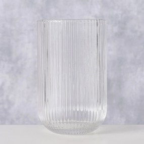 Szklanka do wody RIGANO, ryflowane szkło, 320 ml