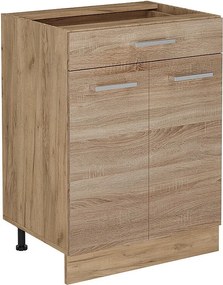 Szafka dolna do kuchni sonoma 60x46x81.6 r-line