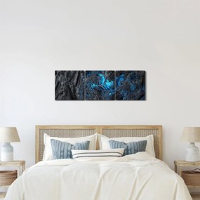 Obraz - Spojrzenie do wnętrza (z zegarem) (90x30 cm)