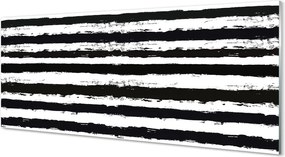 Panel Szklany Dziki Wzór Zebry