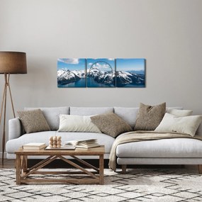 Obraz - Garibaldi Park (z zegarem) (90x30 cm)