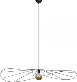 Czarna industrialna lampa wisząca 70 cm L5-E92