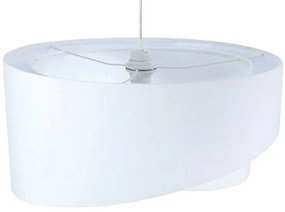 Biała minimalistyczna lampa wisząca - EX988-Selma