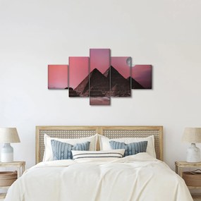 Obraz - Piramidy w Gizie, Egipt (125x70 cm)