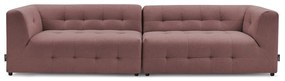 Ciemnoróżowa sofa 324 cm Kleber – Bobochic Paris