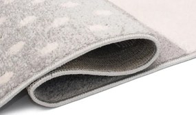 Biało-turkusowy dywan dziecięcy S3-W46