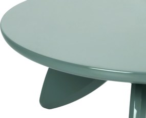 Stolik kawowy okrągły Lumis 80 cm - zielony