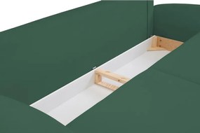Sofa SOFT z funkcja spania i pojemnikiem ZIELONY RUN AGAIN 36