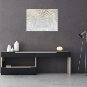 Obraz - Beton ze wzorem (70x50 cm)
