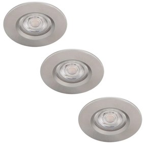 Philips - ZESTAW 3x LED Ściemnialne oświetlenie łazienkowe LED/5W/230V 2700K IP65