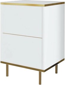 Szafka nocna Imaj White and Gold