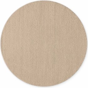 Beżowy wełniany okrągły dywan tkany ręcznie ø 200 cm Richmond Diana – Ted Baker