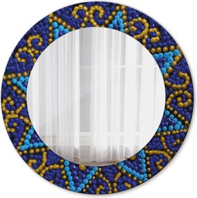 Lustro dekoracyjne okrągłe Kompozycja dekoracyjna