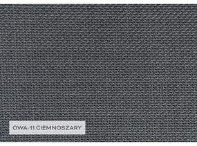 Ciemnoszara rozkładana sofa 207 cm Simon – Miuform