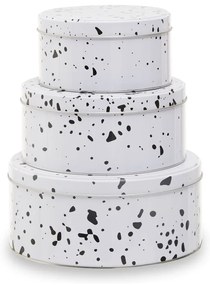 Metalowe pojemniki na żywność 3 szt. na ciasta Speckled – Premier Housewares