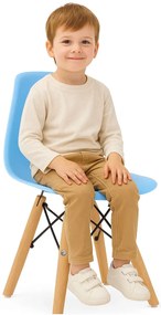 Błękitne Krzesło Do Pokoju 2 Rozmiary C6-A33