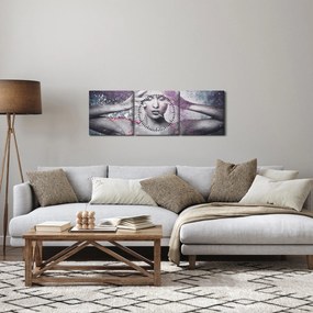 Obraz - Energia (z zegarem) (90x30 cm)