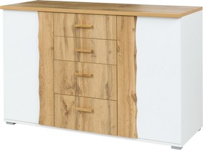 Komoda OSVIN 130 cm do Salonu Sypialni Dąb wotan