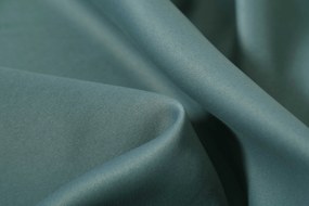 Niebieskozielona zasłona OXFORD 140x250 cm Zawieszanie: Metalowe pierścienie