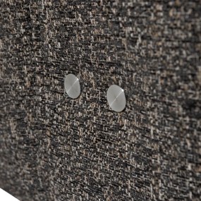 Antracytowy częściowo rozkładany fotel wypoczynkowy Hein – WOOOD