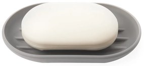 Szara plastikowa mydelniczka Touch – Umbra