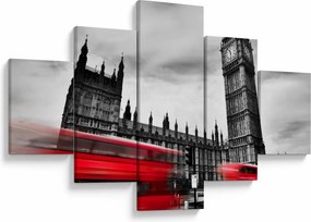 Obraz - Houses of Parliament w Londynie (125x70 cm)