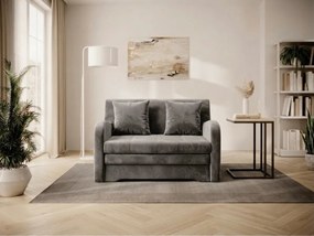 Rozkładana 2-osobowa sofa ARIO NUBE, szara
