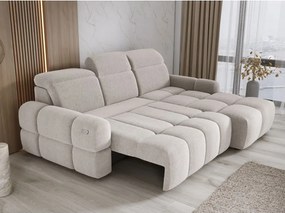 Narożnik MATEO S Wolnostojący Prawostronny Tkanina Memphis 01 kolor Beżowy WERSAL