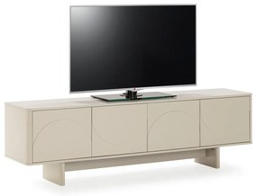 Kremowa szafka pod TV 180x55x40 cm Solei – MOME