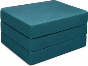 Materac 180/80 + Torba składany turystyczny tkanina Welur : Kolor tkaniny - VELVET - MG20, Rozmiar - 180/80/15, Typ tkaniny - Velvet