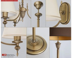Mosiężna lampa podłogowa A-P1m