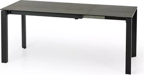 Stół rozkładany Horizo 120–180x85 cm z ceramicznym blatem i stalową podstawą do jadalni