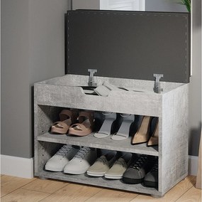 Ławka na buty beton 60x30x45 rolfe