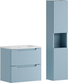 Zestaw mebli łazienkowych z umywalką T1-T62