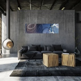 Obraz - Atrament marmurkowy (170x50 cm)