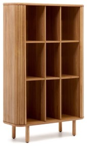 Szafka w dekorze jesionu z drzwiami przesuwnymi w naturalnym kolorze 110x160x40 cm Mailen – Kave Home