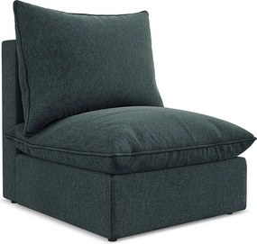 Moduł - z tkaniny welwetowej - morski - MANAO