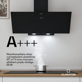 Klarstein Laurel okap skośny | 90 cm