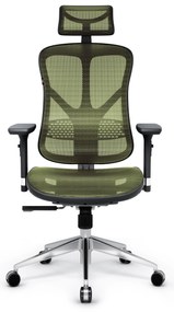 Fotel ergonomiczny Diablo V-Basic, czarno-zielony