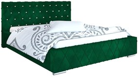 Tapicerowane pojedyncze łóżko 120x200 E7-D76