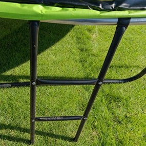 Trampolina ogrodowa dla dzieci Pegie 12FT, 366 cm, z siatką wewnętrzną i drabinką
