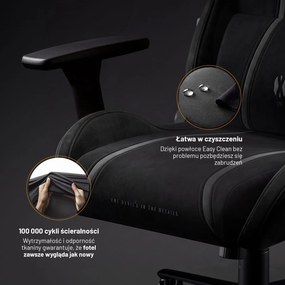 Fotel gamingowy materiałowy Diablo X-One 2.0 King Size, Burned Black