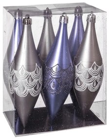 Bombki zestaw 6 szt. Icicle – Casa Selección