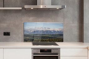 Panel szklany do Kuchni Potęga Wysokich Gór