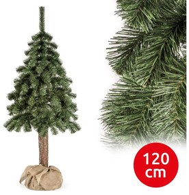 Choinka bożonarodzeniowa na pniu NATURAL 120 cm jodła