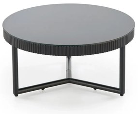 Stolik kawowy COSMO S 60x60cm czarny HALMAR