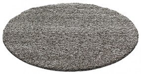 Dywan shaggy Dream jasny brąz 80 cm x 80 cmkoło